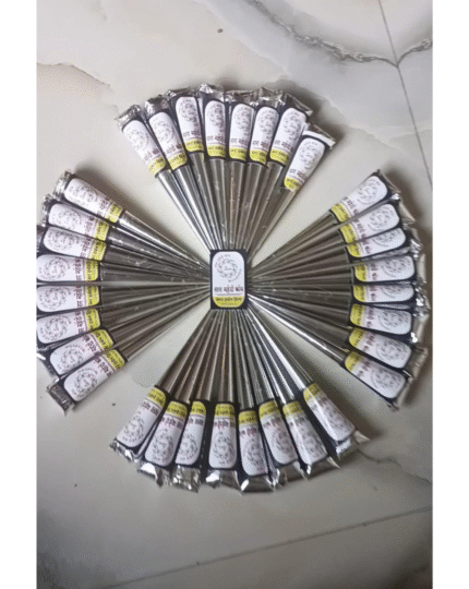 Henna Mehndi Cones – Pack of 12